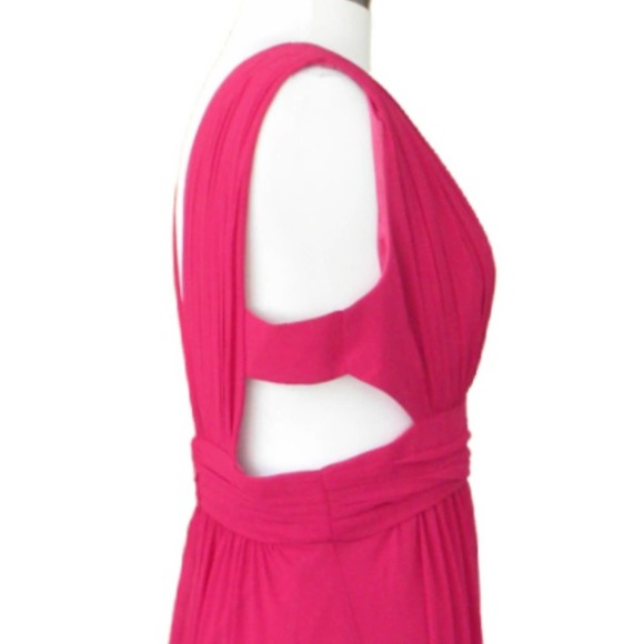 Badgley Mischka Pink Maxi Dress - Picture 7 of 12